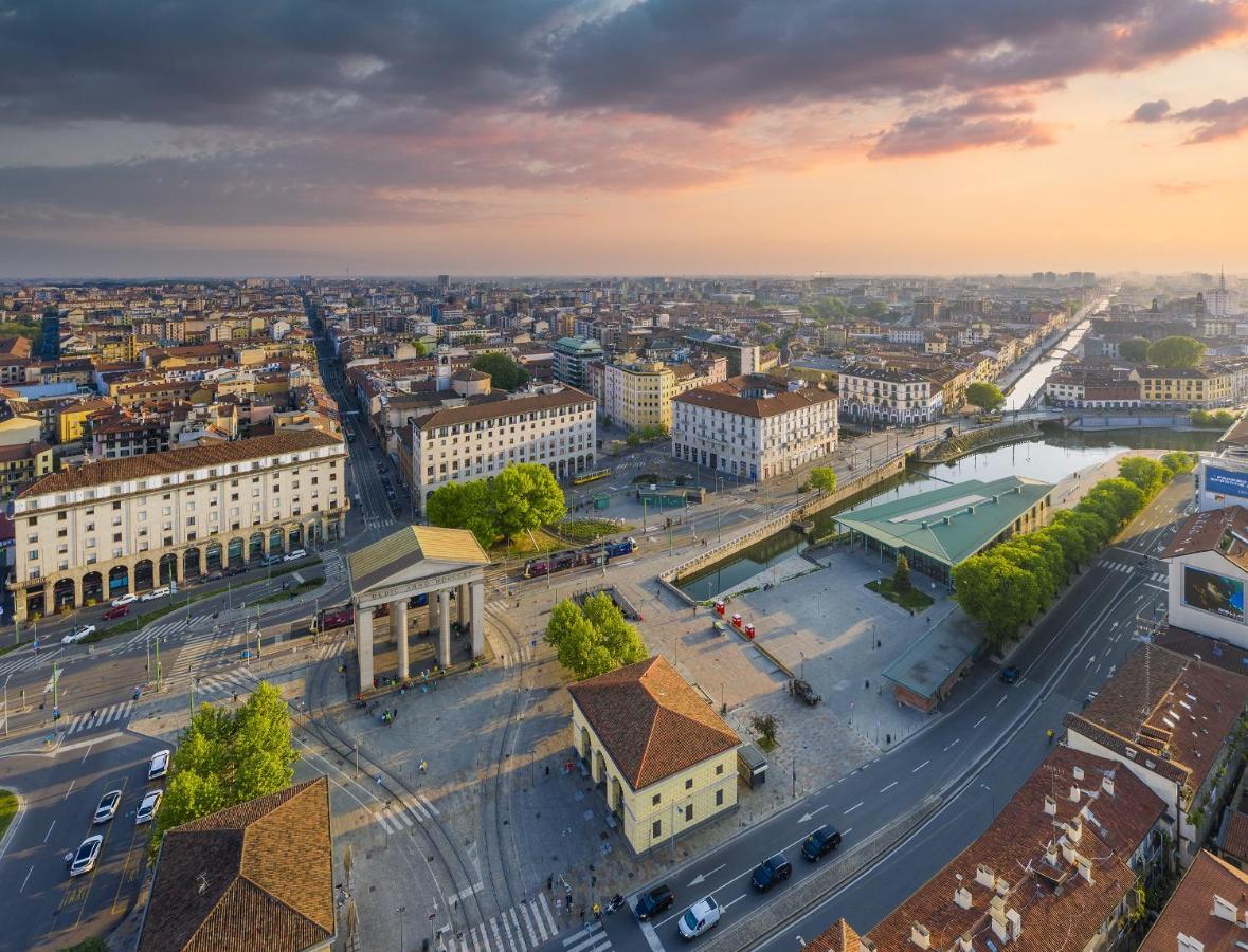Navigli-Duomo Exclusive Design Loft Su Due Piani Con Wifi Lägenhet Milano Exteriör bild